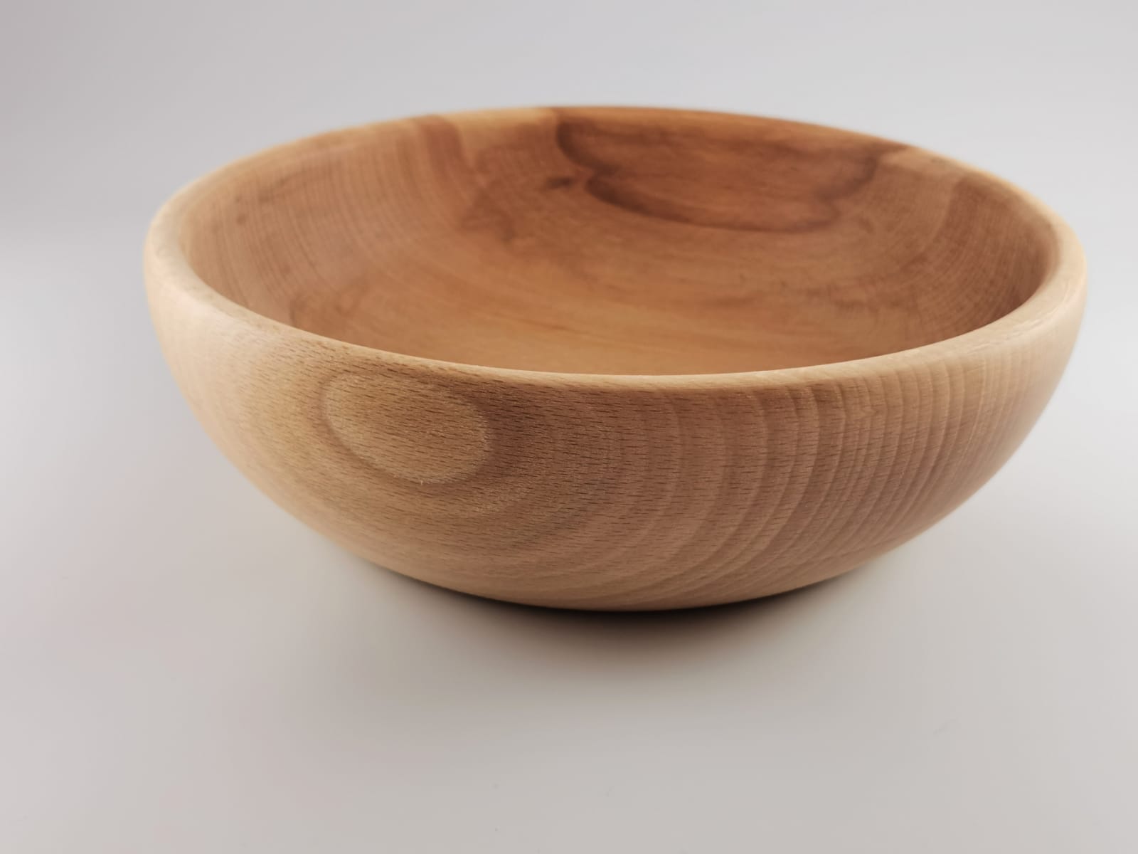 Katashut -Wooden Bowl 23-18cm, Decorative Bowl, Wood Cereal Bowl Home Décor Fruit bowl Salad Bowl Stew Soup Bowl